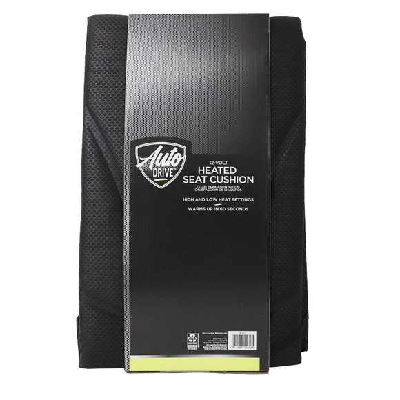 Auto Drive | AutoDrive 12-Volt Heated Seat Cushion, Auto Shut-off - Picture 3 of 7